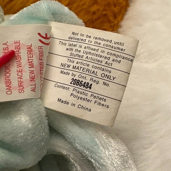 Goochy Jellyfish TY Beanie Babies 1999 Plush Stuffie (SKU: 251TO) - Picture 5 of 7